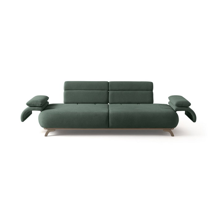 Atelier Del Sofa Bonjo Silver - Green Sofá de 3 plazas